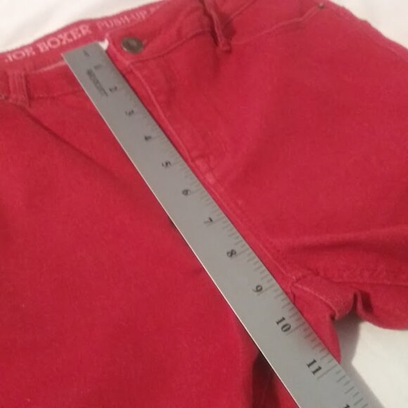 Joe Boxer women's size 7 red skinny jeans - Picture 8 of 16